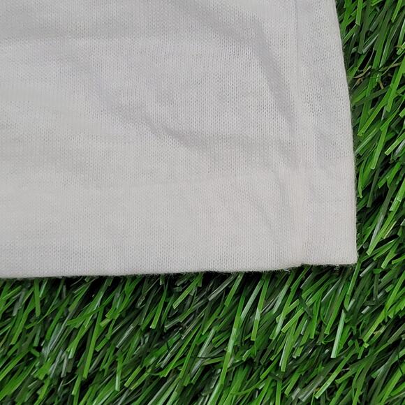 Vintage 90s Aruba Raglan Shirt S/M 19x23 Cropped Tropical USA - Picture 13 of 13